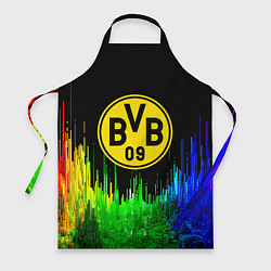 Фартук кулинарный Borussia градиент текстура, цвет: 3D-принт