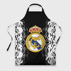 Фартук кулинарный Реал Мадрид текстура краски, цвет: 3D-принт