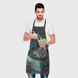 Фартук кулинарный Маомао с кошачьими ушками, цвет: 3D-принт — фото 2