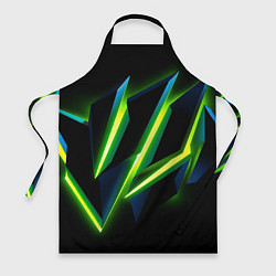 Фартук кулинарный Geometric neon, цвет: 3D-принт