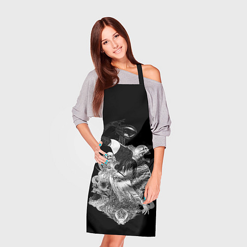 Фартук Резе демон бомба Человек бензопила / 3D-принт – фото 3