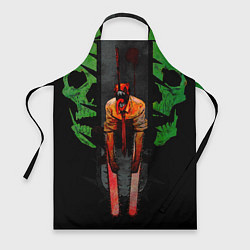 Фартук Дэндзи с черепами Человек бензопила
