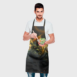 Фартук кулинарный Шрек после взрыва, цвет: 3D-принт — фото 2