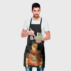 Фартук кулинарный Ill be bag мем, цвет: 3D-принт — фото 2