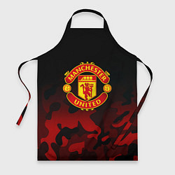 Фартук Манчестер Юнайтед камуфляж текстура