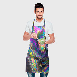 Фартук кулинарный Абстракция переливы, цвет: 3D-принт — фото 2