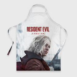 Фартук кулинарный Грейс Эшкрофт Resident evil requiem, цвет: 3D-принт