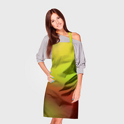 Фартук кулинарный Color multicolored gradient, цвет: 3D-принт — фото 2