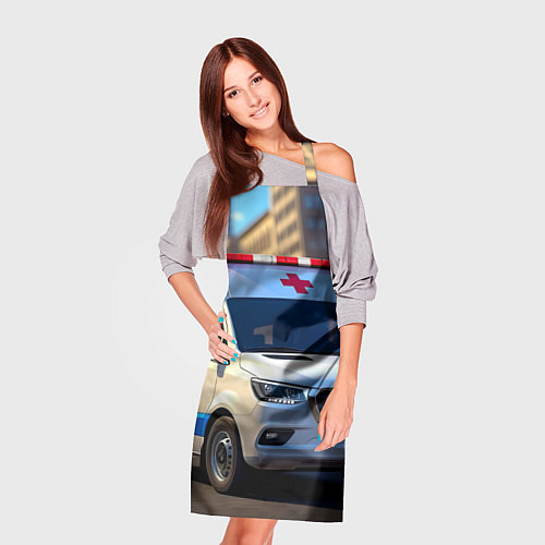 Фартук Машина скорой помощи / 3D-принт – фото 3