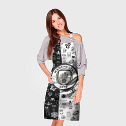 Фартук кулинарный Манчестер сити ачивки, цвет: 3D-принт — фото 2