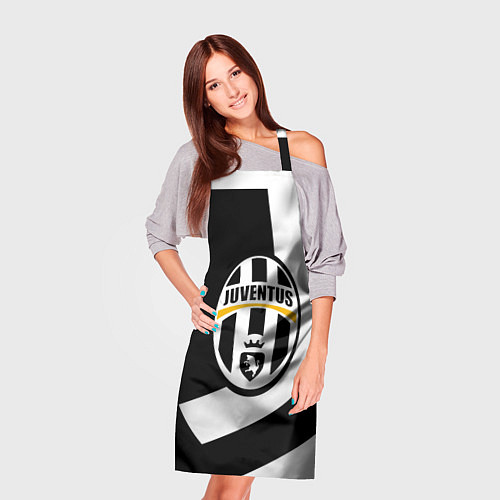Фартук Ювентус полосы спорт линии / 3D-принт – фото 3