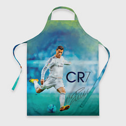 Фартук кулинарный CR Ronaldo, цвет: 3D-принт
