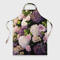Фартук кулинарный Весенние цветы, цвет: 3D-принт