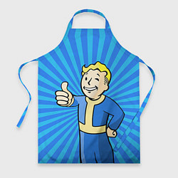 Фартук кулинарный Fallout Blue, цвет: 3D-принт