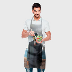 Фартук кулинарный Сын человеческий, цвет: 3D-принт — фото 2