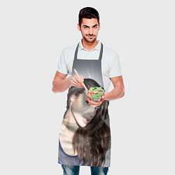 Фартук кулинарный Галь Гадот, цвет: 3D-принт — фото 2