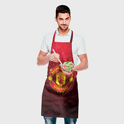 Фартук кулинарный Манчестер Юнайтед, цвет: 3D-принт — фото 2