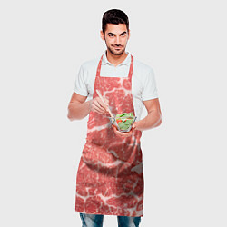 Фартук кулинарный Кусок мяса, цвет: 3D-принт — фото 2