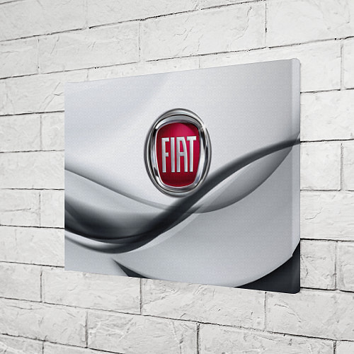 Картина прямоугольная FIAT / 3D-принт – фото 3