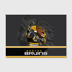 Холст прямоугольный Boston Bruins, цвет: 3D-принт — фото 2