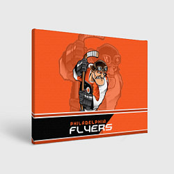 Холст прямоугольный Philadelphia Flyers, цвет: 3D-принт