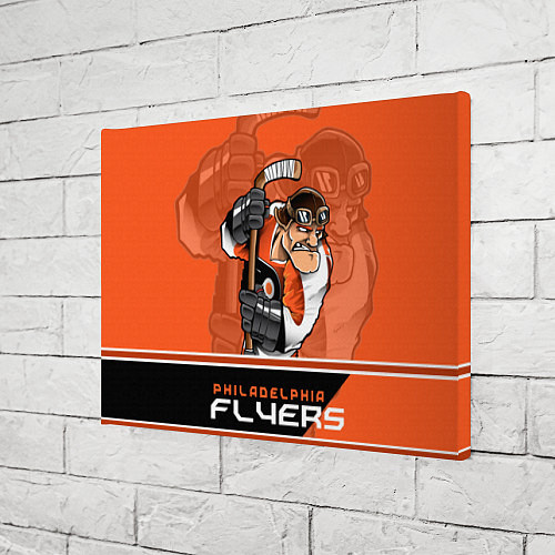 Картина прямоугольная Philadelphia Flyers / 3D-принт – фото 3