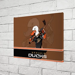 Холст прямоугольный Anaheim Ducks, цвет: 3D-принт — фото 2