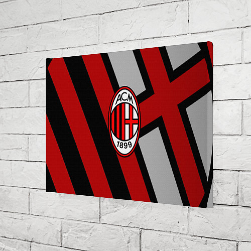 Картина прямоугольная Milan FC 1899 / 3D-принт – фото 3