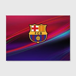 Холст прямоугольный ФК Барселона, цвет: 3D-принт — фото 2