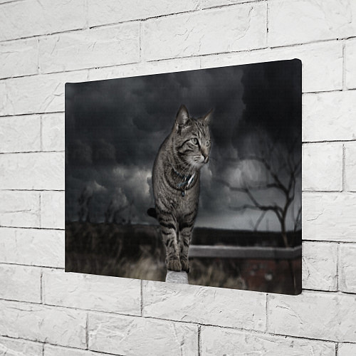 Картина прямоугольная Кот / 3D-принт – фото 3