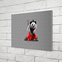Холст прямоугольный Master Panda, цвет: 3D-принт — фото 2