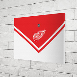 Холст прямоугольный NHL: Detroit Red Wings, цвет: 3D-принт — фото 2