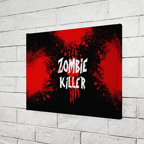 Картина прямоугольная Zombie Killer / 3D-принт – фото 3