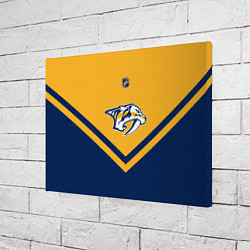 Холст прямоугольный NHL: Nashville Predators, цвет: 3D-принт — фото 2