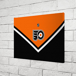 Холст прямоугольный NHL: Philadelphia Flyers, цвет: 3D-принт — фото 2