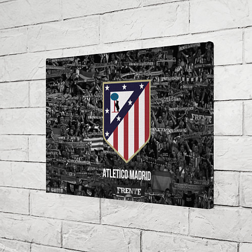 Картина прямоугольная Атлетико Мадрид / 3D-принт – фото 3