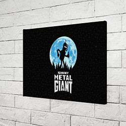 Холст прямоугольный Bender Metal Giant, цвет: 3D-принт — фото 2