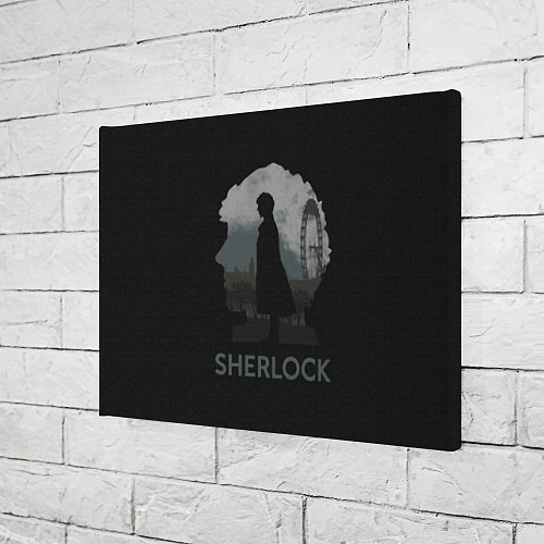 Картина прямоугольная Sherlock World / 3D-принт – фото 3