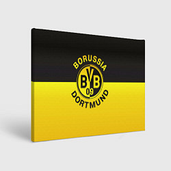 Холст прямоугольный Borussia Dortmund FC, цвет: 3D-принт
