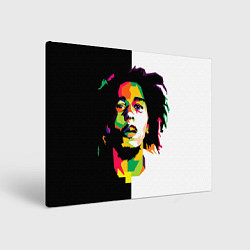 Холст прямоугольный Bob Marley: Colors, цвет: 3D-принт