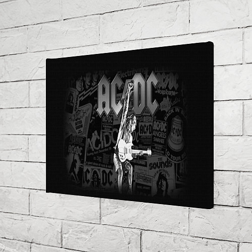 Картина прямоугольная AC/DC: Rock You / 3D-принт – фото 3