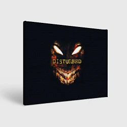 Холст прямоугольный Disturbed Demon, цвет: 3D-принт