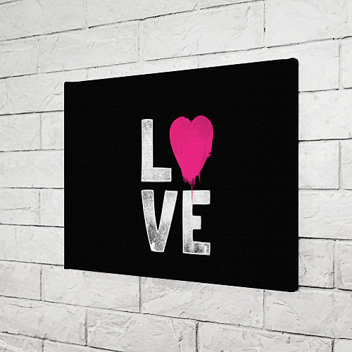 Картина прямоугольная Love Heart / 3D-принт – фото 3