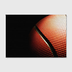 Холст прямоугольный Баскетбольный мяч, цвет: 3D-принт — фото 2
