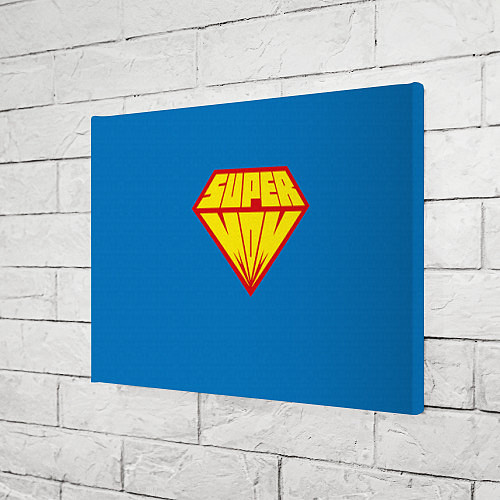Картина прямоугольная Супермама / 3D-принт – фото 3