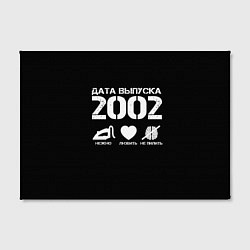 Холст прямоугольный Дата выпуска 2002, цвет: 3D-принт — фото 2