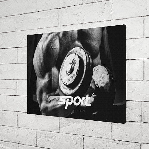 Картина прямоугольная Iron Sport / 3D-принт – фото 3