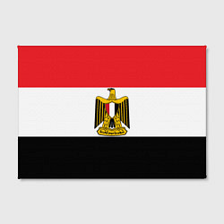 Холст прямоугольный Флаг и герб Египта, цвет: 3D-принт — фото 2