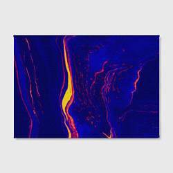 Холст прямоугольный Ультрафиолетовые разводы, цвет: 3D-принт — фото 2