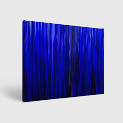 Холст прямоугольный Синее пламя, цвет: 3D-принт